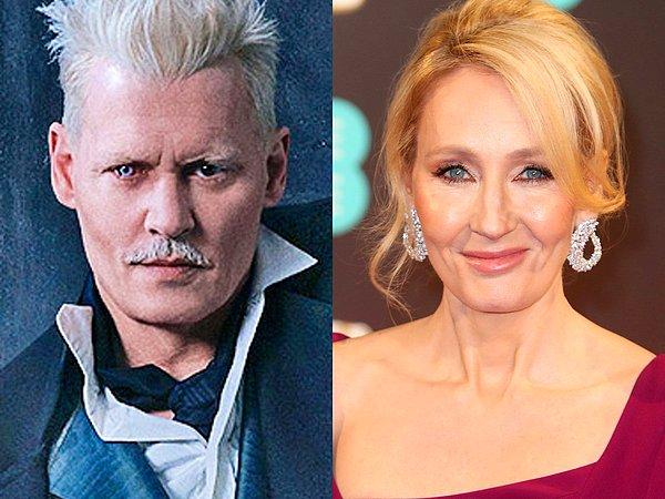 Johnny Depp'in Fantastik Canavarlar serisinde oynayacak olmasına, oyuncu hakkında çıkan haberler nedeniyle bazı kişiler tepki göstermişti.  J.K. Rowling, gelen tepkiler üzerine  açıklama yaptı:
