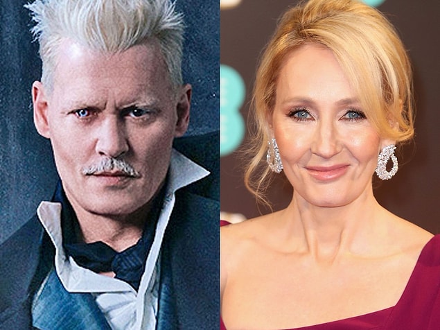 Johnny Depp'in Fantastik Canavarlar serisinde oynayacak olmasına, oyuncu hakkında çıkan haberler nedeniyle bazı kişiler tepki göstermişti. J.K. Rowling, gelen tepkiler üzerine açıklama yaptı: