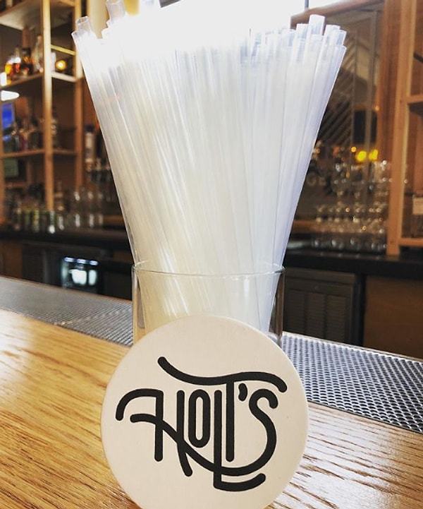 14. А этот ресторан в Иллинойсе может похвастаться 100% компостируемыми трубочками