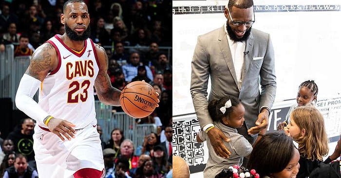 Бесплатные завтраки и обеды, велосипеды и шлемы, канцелярия и форма: Леброн Джеймс открыл школу в своем родном городе