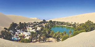 Yaklaşık 115 Kişilik Nüfusuyla Çölün Ortasında Bir Cennet: Huacachina