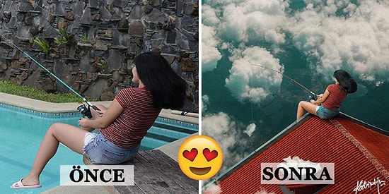 Yaptığı Photoshop Çalışmalarıyla En Sıradan Fotoğrafları Bile Büyüleyici Dünyalara Çeviren Kadının Çalışmalarını Mutlaka Görmelisiniz!