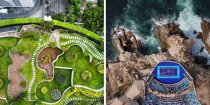 Земля, какой бы мы ее видели, будучи птицами, в захватывающий дух фотографиях