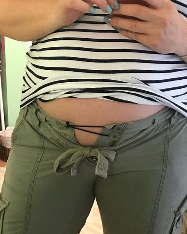 9. В ход идут все подручные средства, лишь бы удержать штаны на попе.