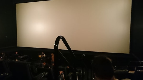 3. При проектировании этого кинозала, кажется, никого не смутило, что перила перекрывают зрителям пол-экрана.