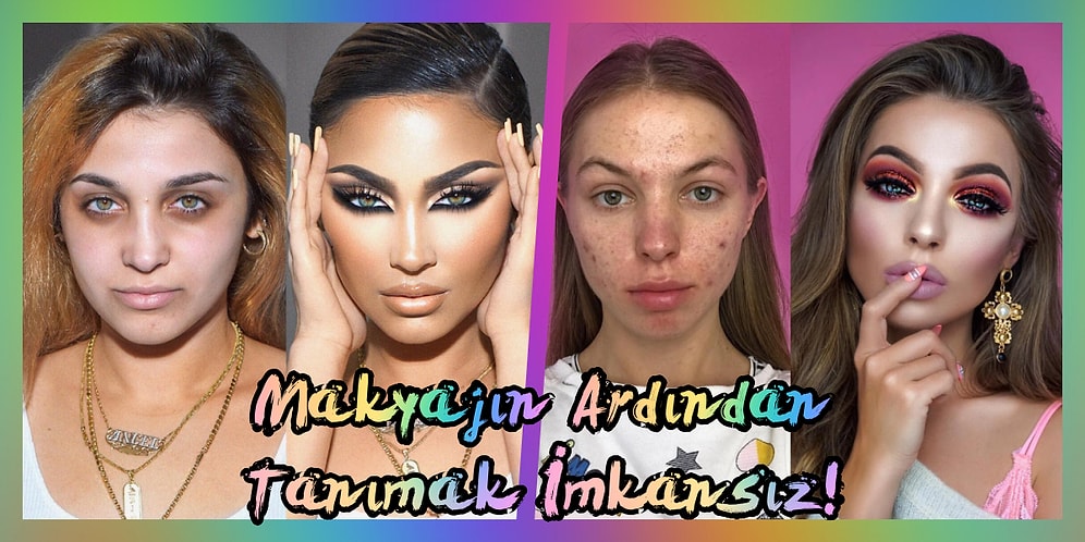 Sihir Gibi! Makyajın Ardından Tanımanın Neredeyse İmkansız Olduğu 20 Kişi
