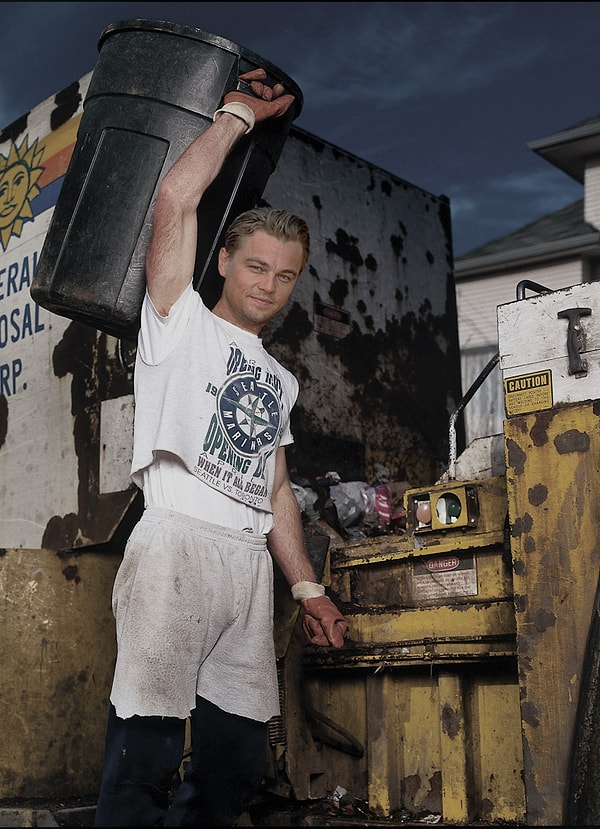 6. Ди Каприо спасает планету от мусора