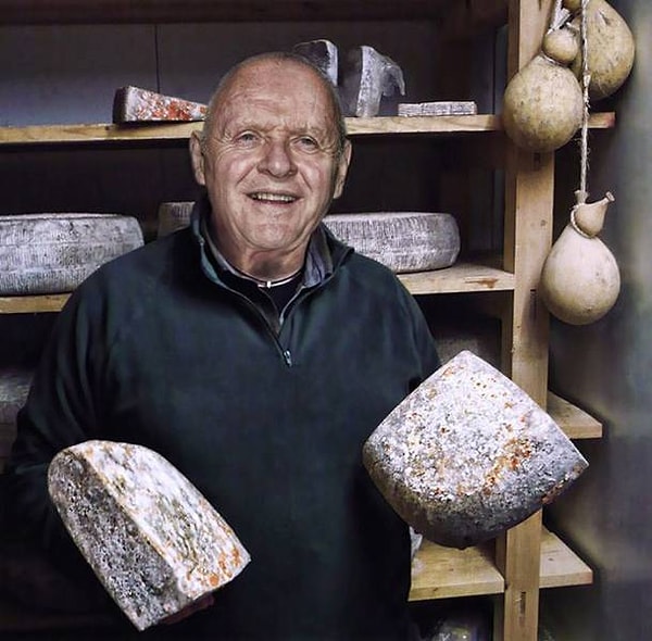 7. Энтони Хопкинс делает сыры