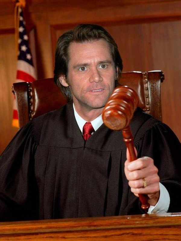 12. Джим Керри — справедливый судья