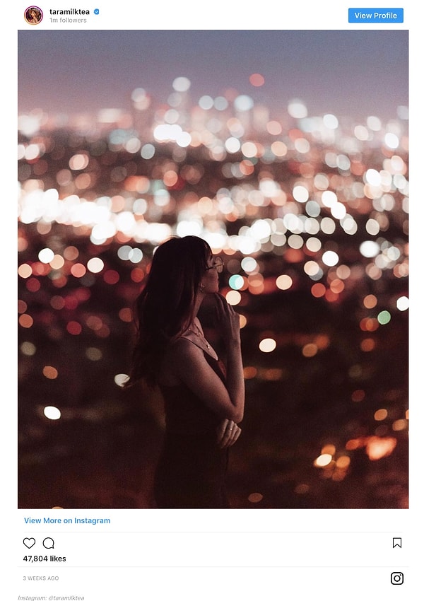 15. Брось попытки сделать четкое фото ночных огней: дай им расплыться. Это смотрится еще более оригинально.