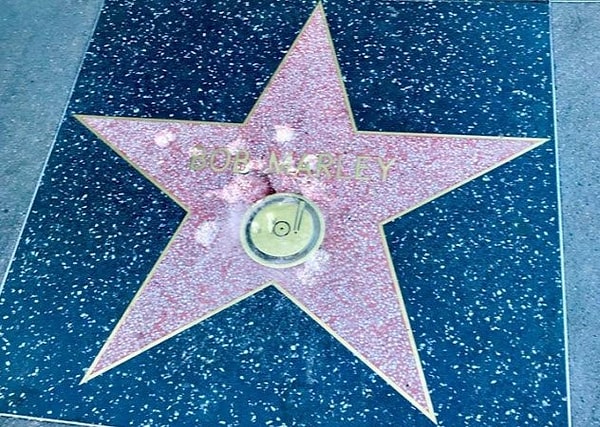 9. Звезда Боба Марли