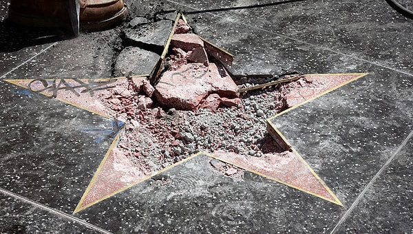 10. Звезда Дональда Трампа