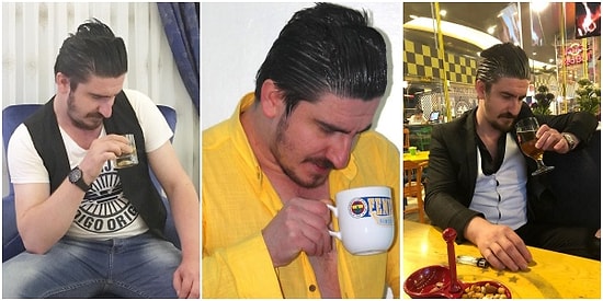 Bardağın İçinde Kıl Varmış Gibi Poz Veren Instagram Fenomeni Fotojenik Tekirdağ Prensi Gökhan'la Tanışın