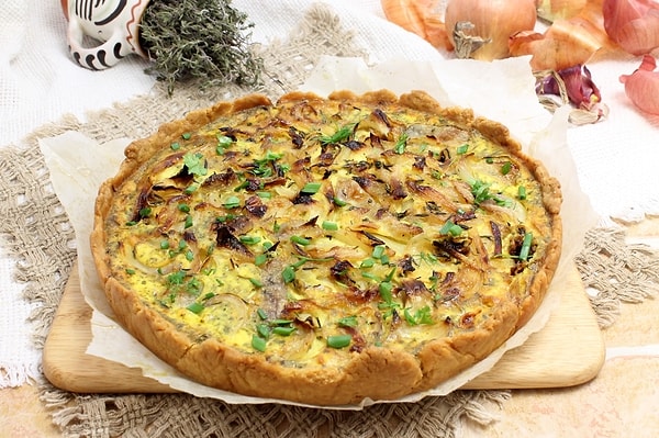 3. Какой сыр обычно используют для приготовления французского киша?