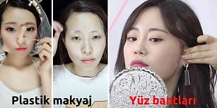 Asyalıların Kendilerini Başka Bir İnsana Dönüştürmelerini Sağlayan Abartılı Makyaj Trendi