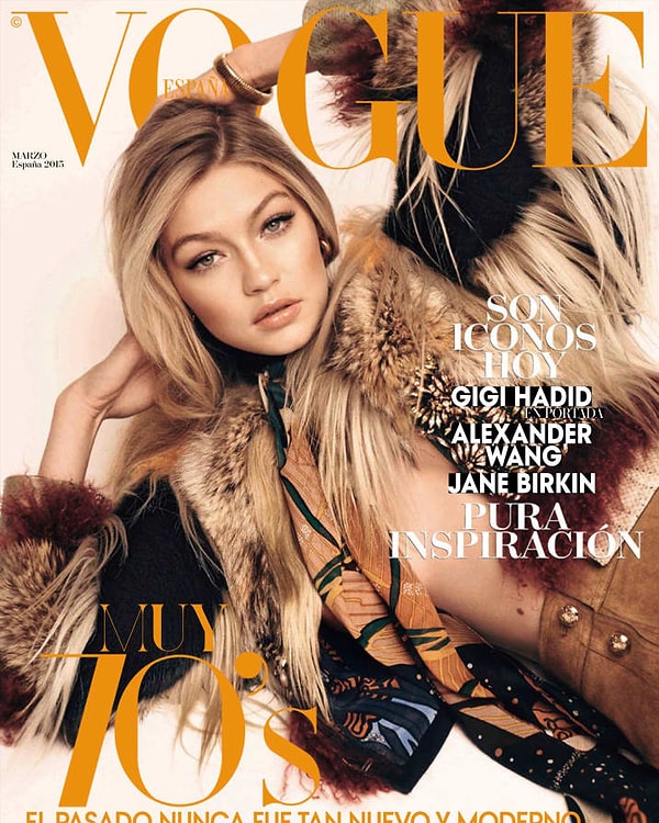 19. Джиджи Хадид