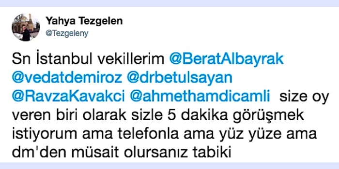 AKP Milletvekili Ahmet Hamdi Çamlı'dan Vatandaşa: "Tantana Yapma"