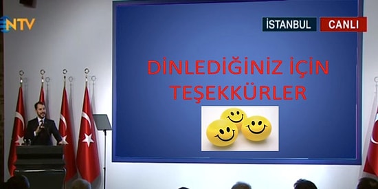 Bakan Berat Albayrak'ın PowerPoint Terk Ekonomi Sunumuna Gelen Komik Tepkiler