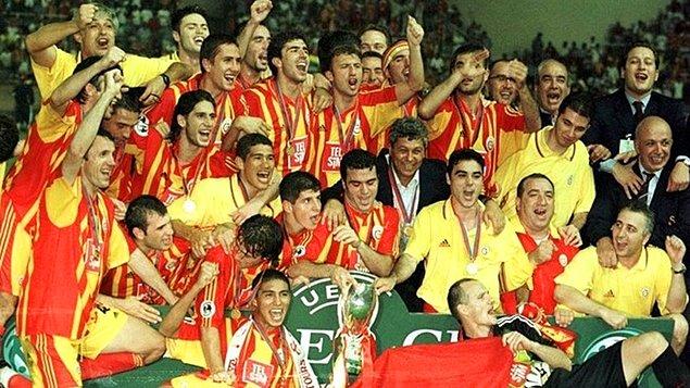 17. Şu anda bu gençlerimiz Galatasaray'ın UEFA kupasıyla da aynı yaşta.