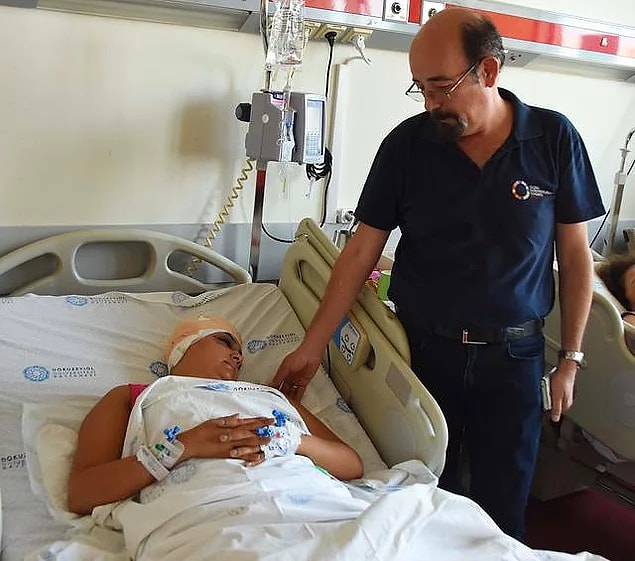 66. Ölseydi de fark etmeyebilirdi! - Kaldırım taşıyla saldırıya uğrayan kadın