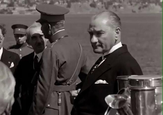 Tüm Sosyal Medyanın Paylaştığı, Tüyleri Diken Diken Eden Atatürk Videosu