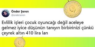 400 TL'yi Geçen Düğünlerin Değişmez Hediyesi Çeyrek Altın İçin de İki Çift Lafı Olan 14 Kişi