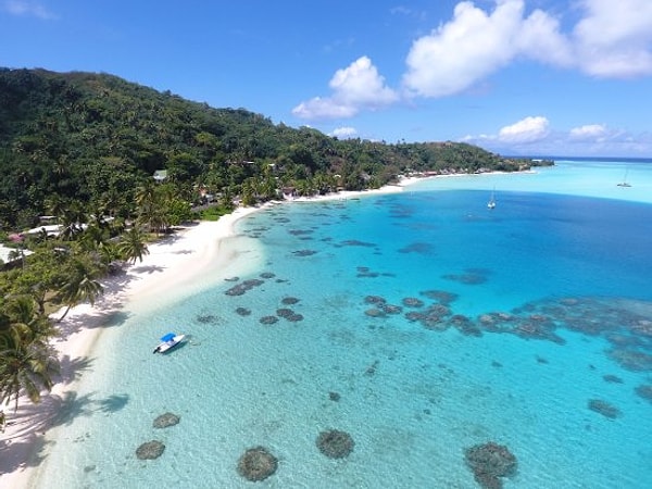 8. Что насчёт пляжа Мотира на острове Бора-Бора?