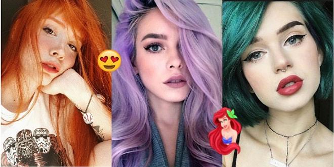 Özel Renkli Saçın Aslında Mükemmel Bir Görünüm Sağladığının Kanıtı 19 Cesur Kadın