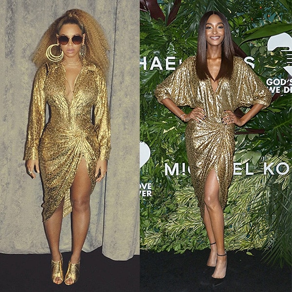 4. Кому из девушек больше идет это платье?