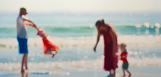 Художник создал серию необычных картин, в которых мир показан через глаза близоруких людей