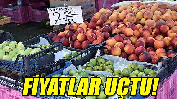 Market alışverişlerimizde sebze ve meyve alamıyoruz çünkü her şey zamlı ve pahalı.