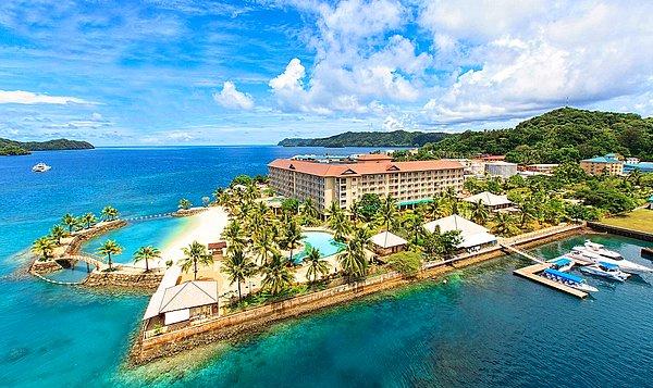5. Palau, pek çok otel alternatifi sunuyor.