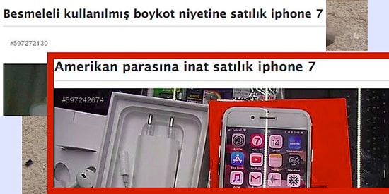 Boykot Nedeniyle Satılık! Cumhurbaşkanının Çağrısını Duyan Vatandaş iPhone'ları Satışa Çıkardı