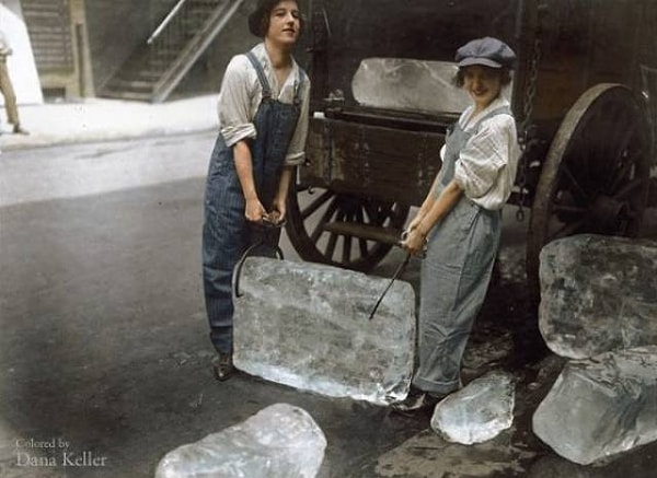 4. Доставщицы льда, 1918 год