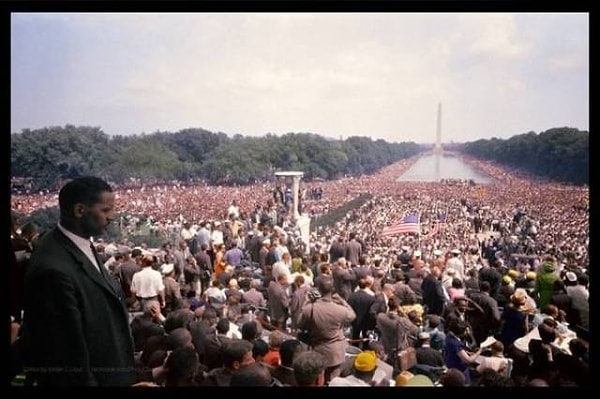9. Акция протеста "Марш на Вашингтон", 1963 год