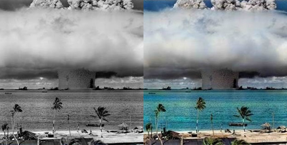 Глядя на колоризованные фото, будто погружаешься в саму историю