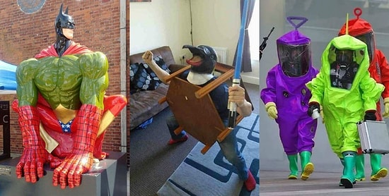 Странные фото, которые ну очень трудно объяснить