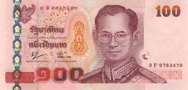 24. Tayland'da, Kral'ın suretinin basılı olması sebebiyle milli paraya basmak yasak.
