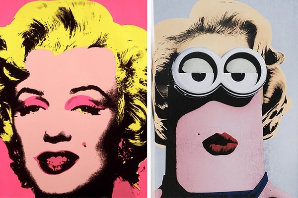8. Миньоны и Энди Уорхол