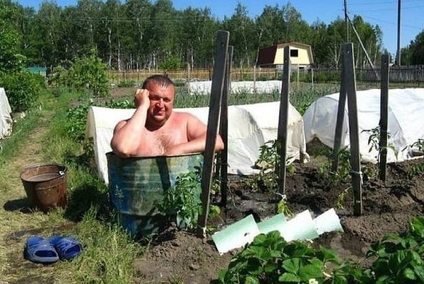 9. А как вам СПА в бочке?