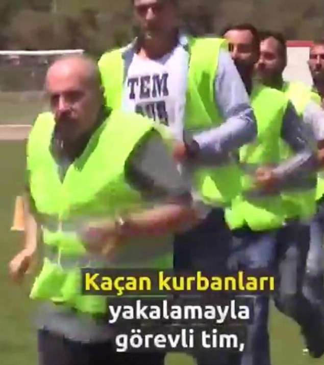 7. Kaçan kurbanları yakalamak için oluşturulan özel ekipler.