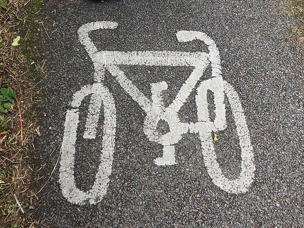 23. Aşırı gerçekçi bir bisiklet çizimi: