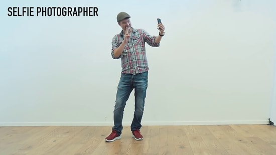 Fotoğrafçıların En Güzel Poz İçin Girdikleri Çabaları Anlatan Video İle 30 Farklı Fotoğrafçı Tarzı