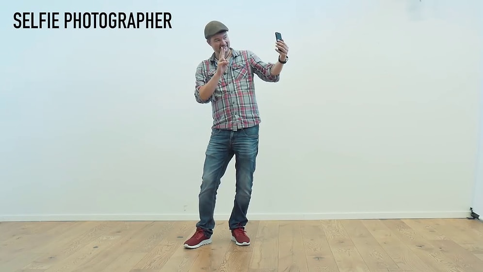 Fotoğrafçıların En Güzel Poz İçin Girdikleri Çabaları Anlatan Video İle 30 Farklı Fotoğrafçı Tarzı