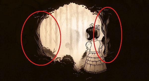 3. Вы увидели деревья: