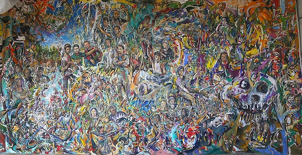 1. Посмотрите на эту картину в течение 5 секунд, затем закройте глаза. Что вы запомнили?