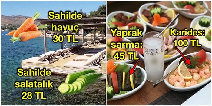 Bodrum'da Tatil Yaparken Yüreğinizi Cayır Cayır Yakacak Güncel Mekan Hesapları