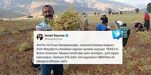 Akit Yazarı, Ovacık'ın Komünist Belediye Başkanı Fatih Maçoğlu'nu 'ABD Sigarası İçmekle' Suçladı