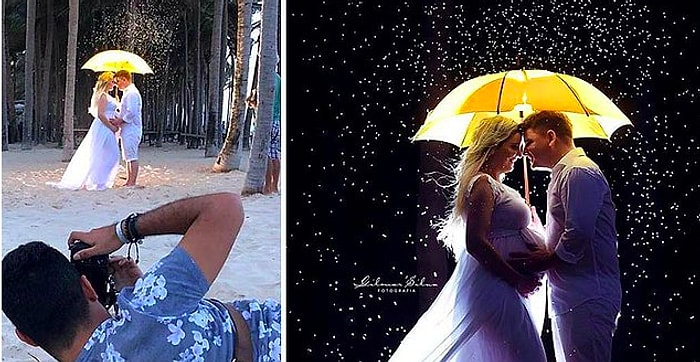 Сложно поверить своим глазам, глядя на бекстейджи фотосессий фотографа из Бразилии