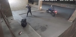 Cam Kırmak İsterken Arkadaşının Kafasını Kıran Hırsız